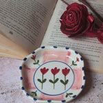 Handmade Peony Handmade Dessert Plate