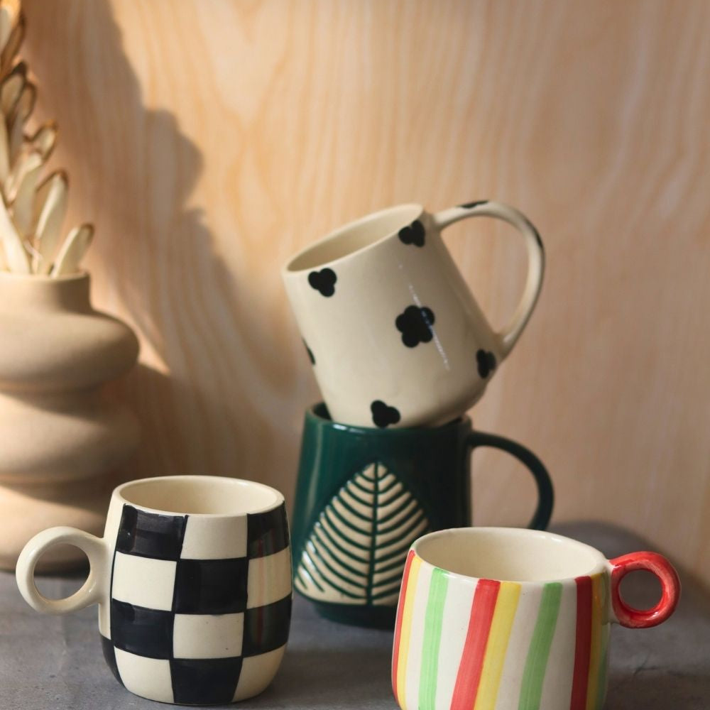 Handmade ceramic mugs buy 3, get 4 