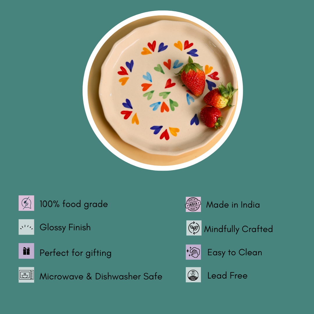 loveislove snack plate with details