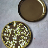 Brass plates for snacks & puja