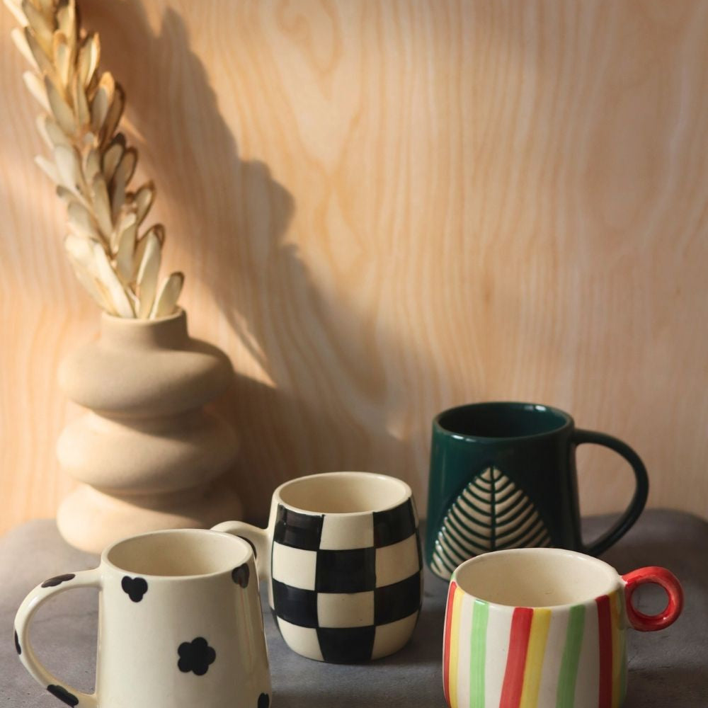 buy 3, get 4 mugs made by ceramic