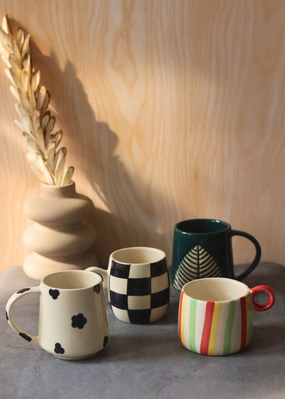 buy 3, get 4 mugs made by ceramic