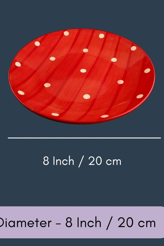 Red Joy Plate