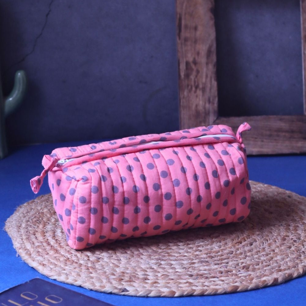 Polka Essential Toiletry Bag - Small made by ceramic