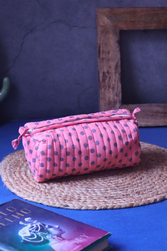 Polka Essential Toiletry Bag - Small made by ceramic