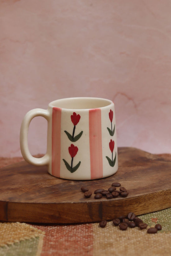 Tulip Striped Mug with premium quality material