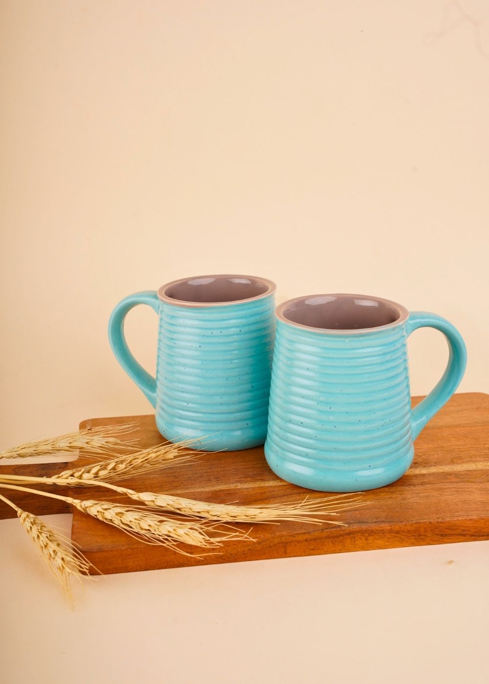 cool blue & grey coffee mug with blue color 