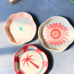 Gorgeous Set of 3 - Sweets & Smiles Handmade Dessert Plates