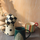 buy 3, get 4 mugs handmade in india 