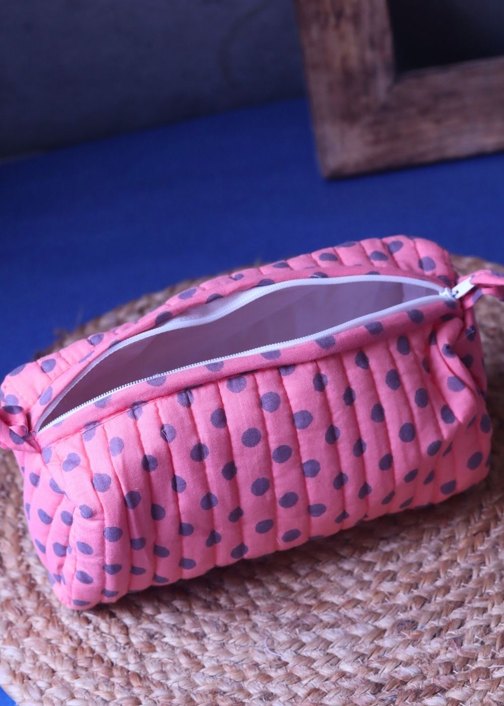 Polka Essential Toiletry Bag - Small with premium quality material