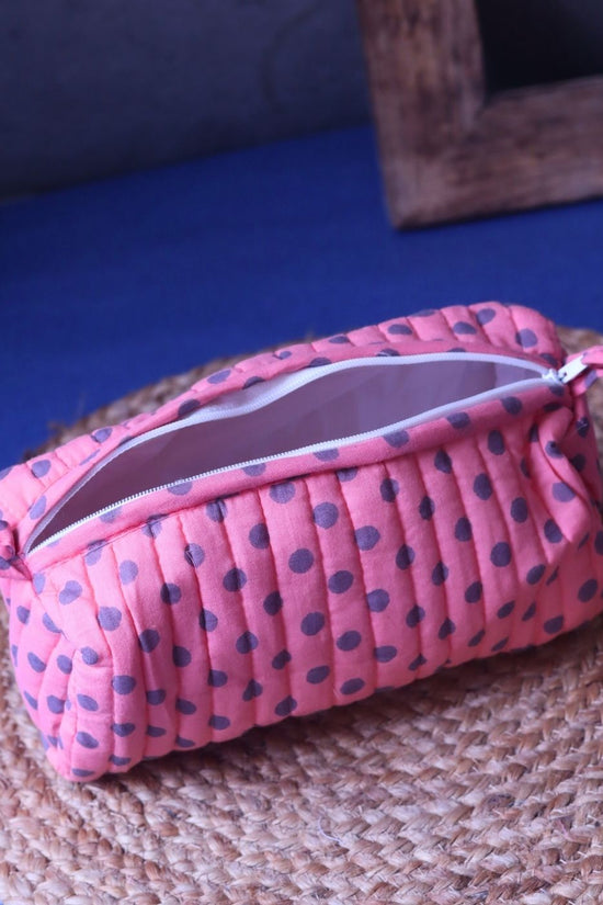Polka Essential Toiletry Bag - Small with premium quality material