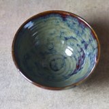 Olive curry bowl handmade ceramic 