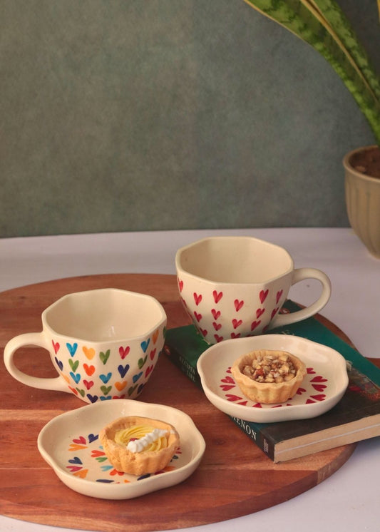 handmade heart combo