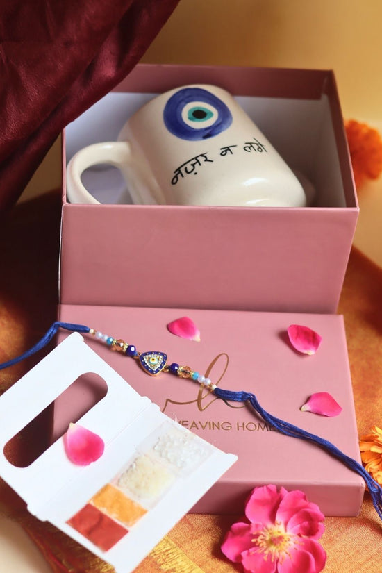 Nazar Na lage Rakhi gift box with premium quality material