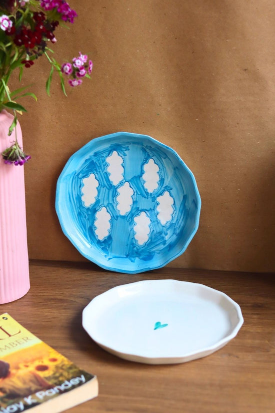 Snack Plates Handpainted 