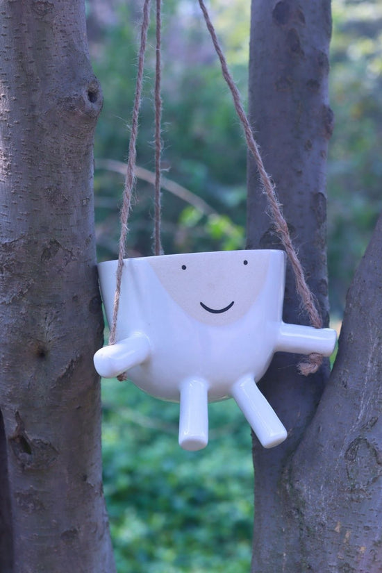 Pinteresty swing planter handmade in india