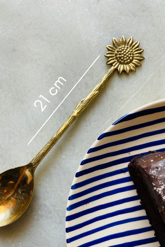 Sunflower Brass Spoon Height