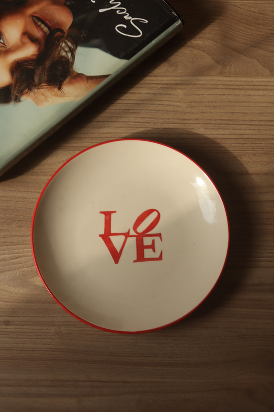 Love snack plate 