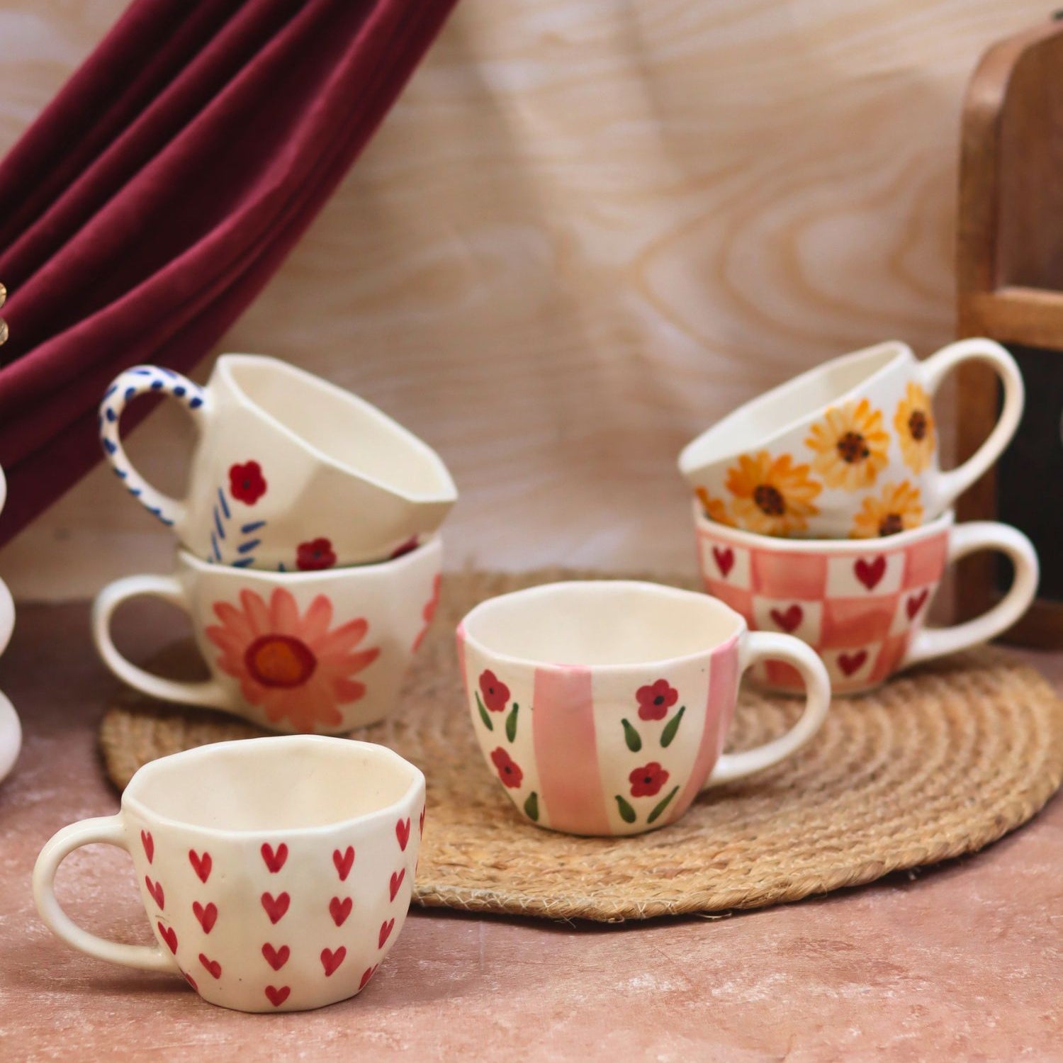 Set of 6 Bestseller Mugs (for the price of 5) microwave safe
