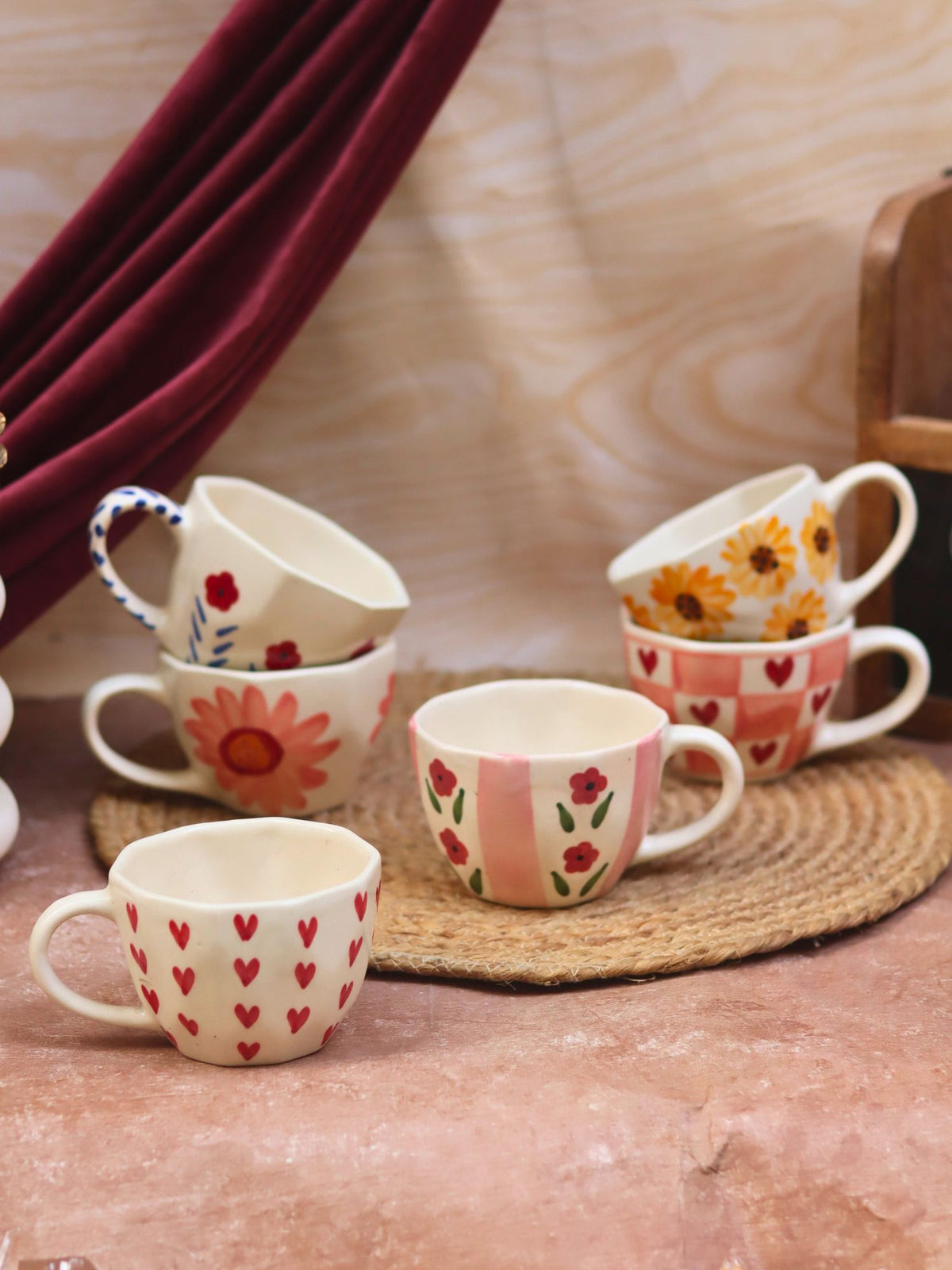 Set of 6 Bestseller Mugs (for the price of 5) microwave safe