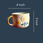 Sunflower Bloom Mug with size & fit