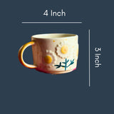 Sunflower Bloom Mug with size & fit