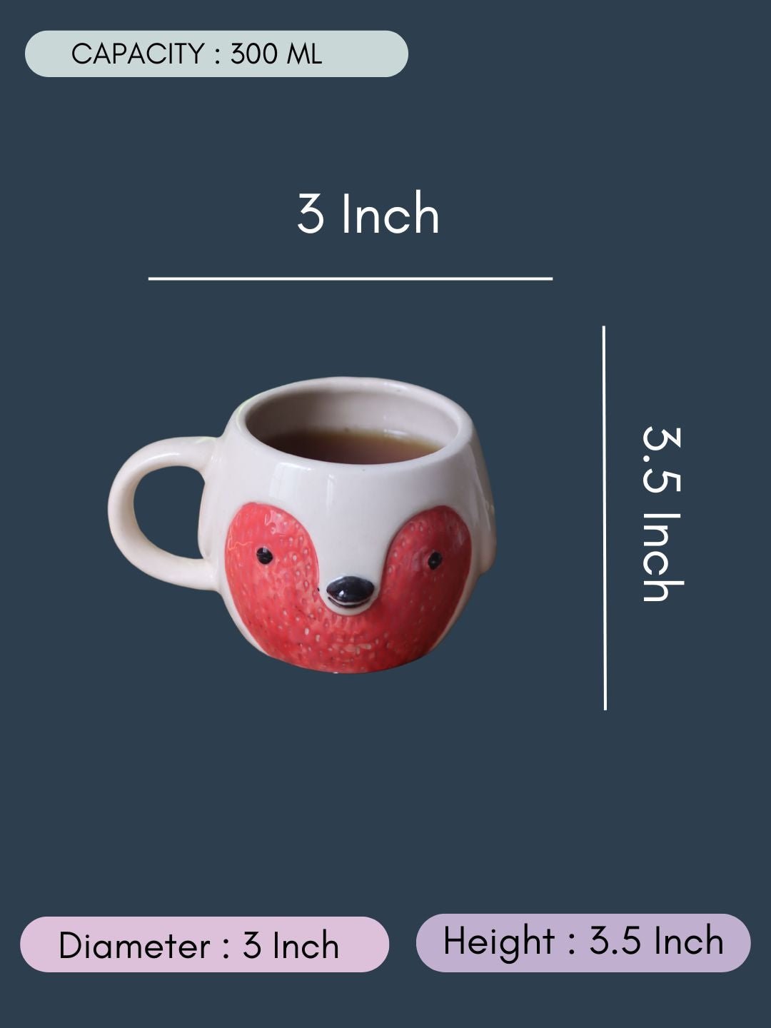 Owl Mug with size & fit