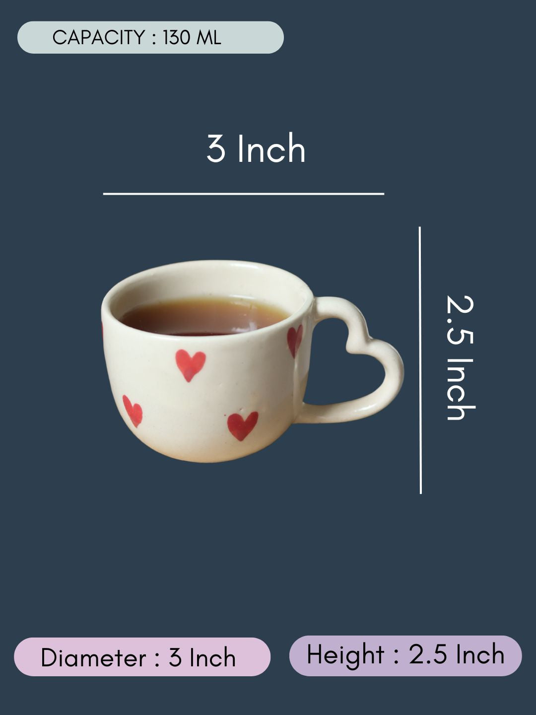 Valentino Mug with size & fit