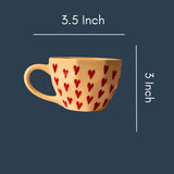 Heart Mugs with size & Fit