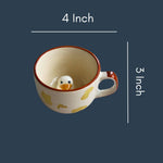 Duck Mug with size & fit 