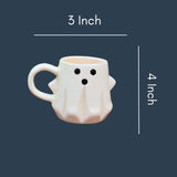 Spooky Ghost Mug with size & fit