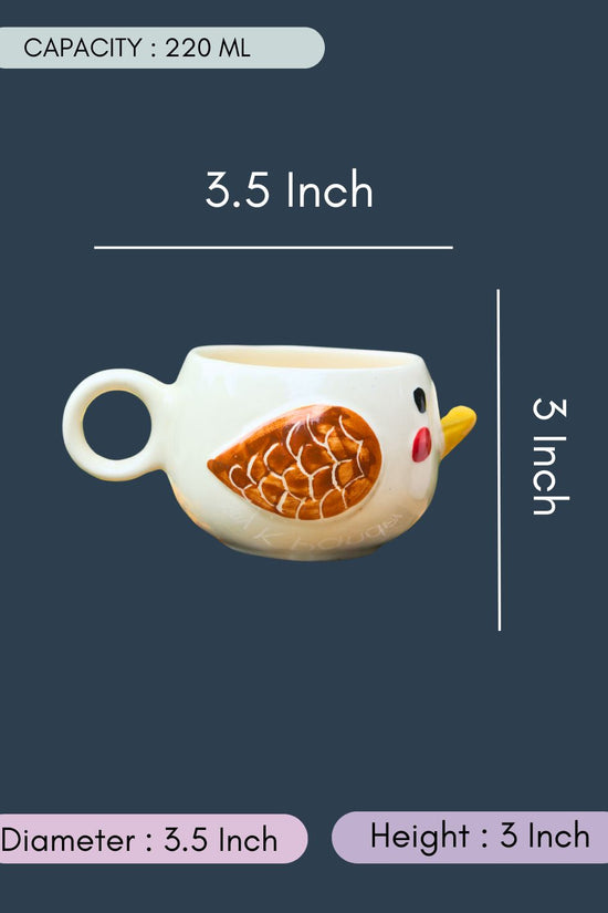 Birdie Mug with size & fit