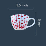 Red Crosses  Mug with size & fit