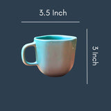 Misfit Mug - Teal with size & fit