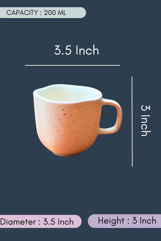 Misfit Mug - White with size & fit