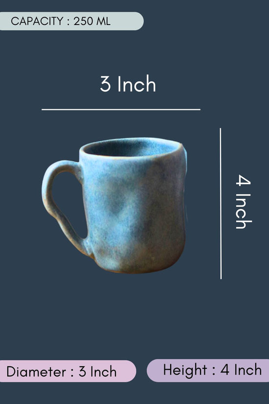Earthy Wavy Mug with size & fit