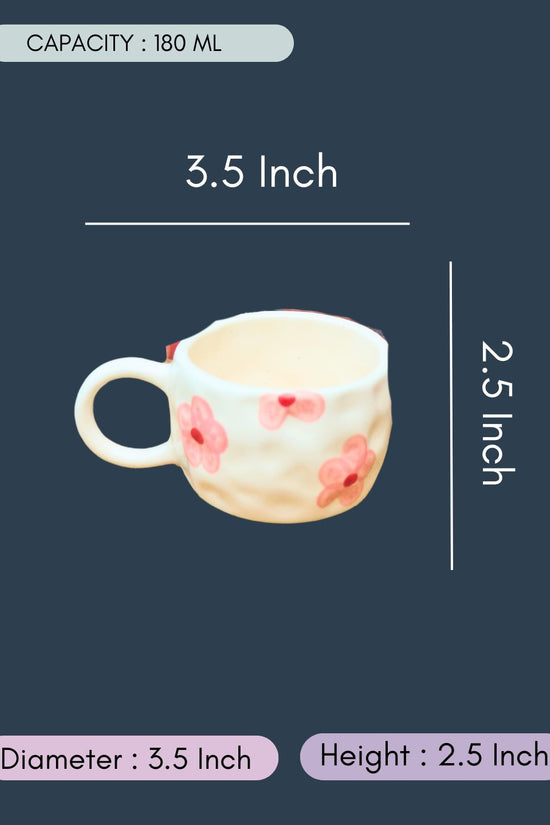 Floral Bliss Mug with size & fit