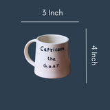 The Capricorn Mug with size & fit