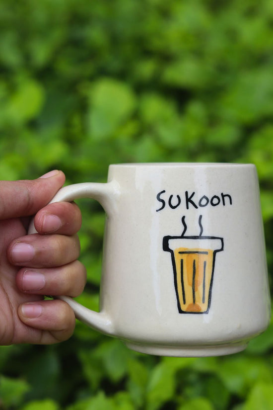 Sukoon Mug - The Chai Lovers Edit made by cermaic