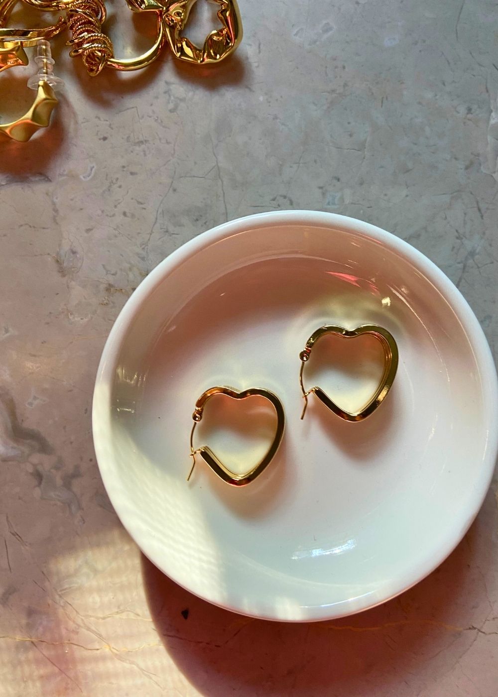 SweetHeart Earrings handmade in india