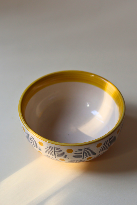 Handmade ceramic bowl