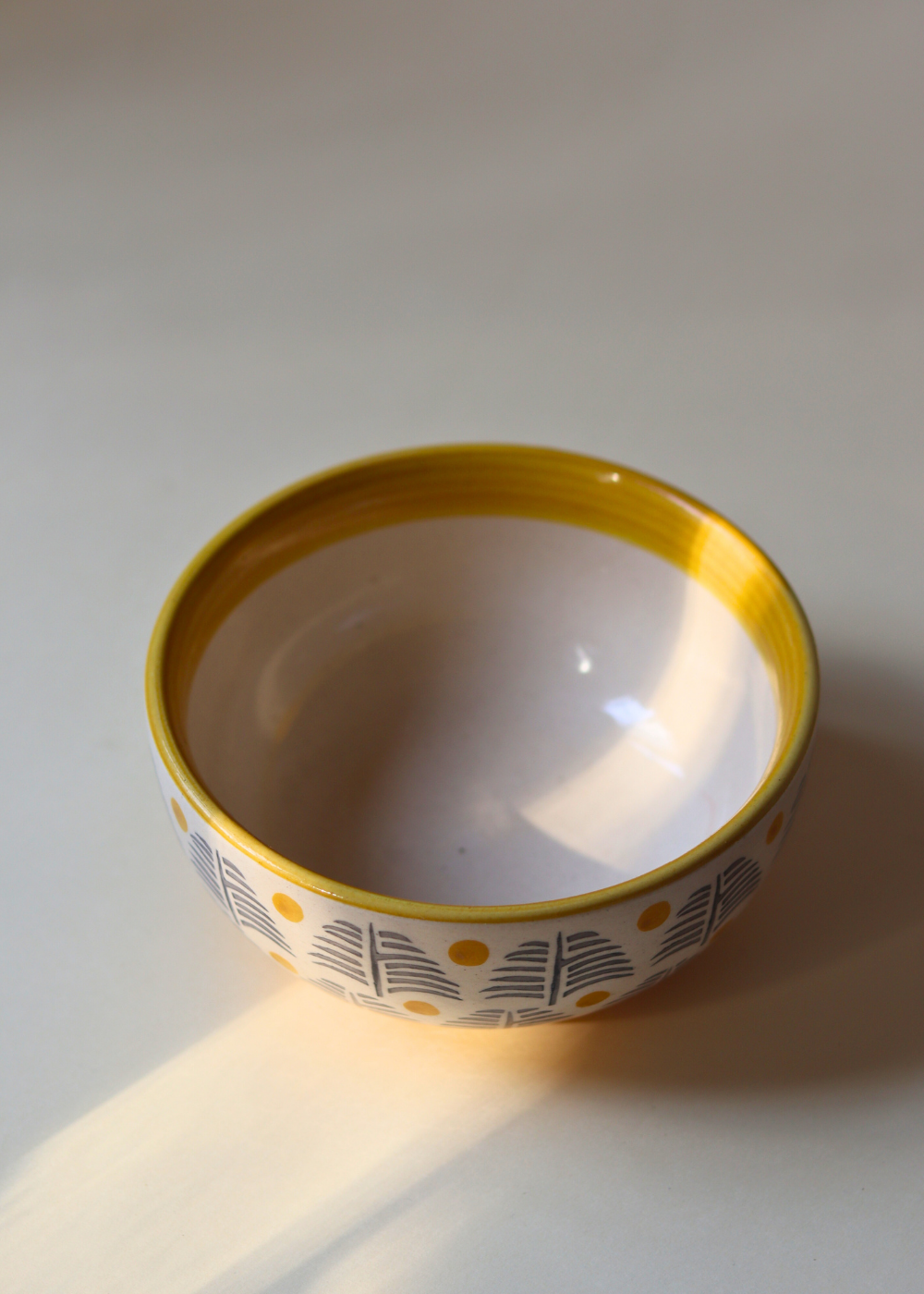Handmade ceramic bowl
