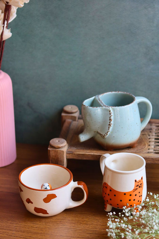 Ele, Dog & Cat Mug - Best Selling Combo of 3 with premium quality material