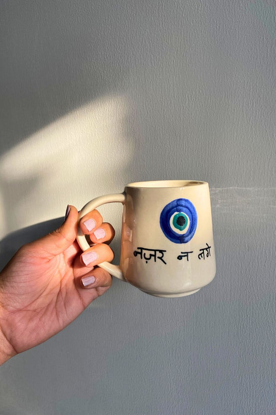 handmade nazar mug 