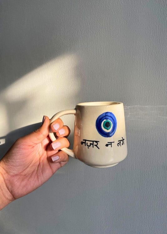handmade nazar mug 