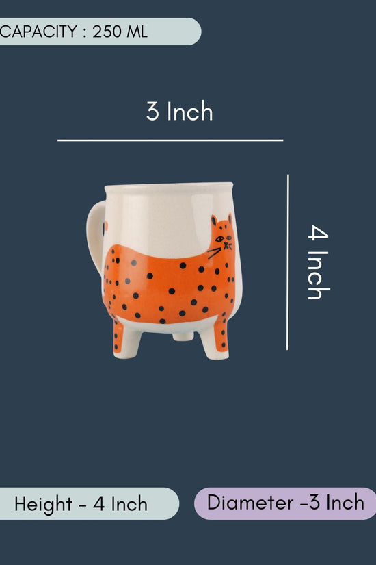 Cat Mug - Orange