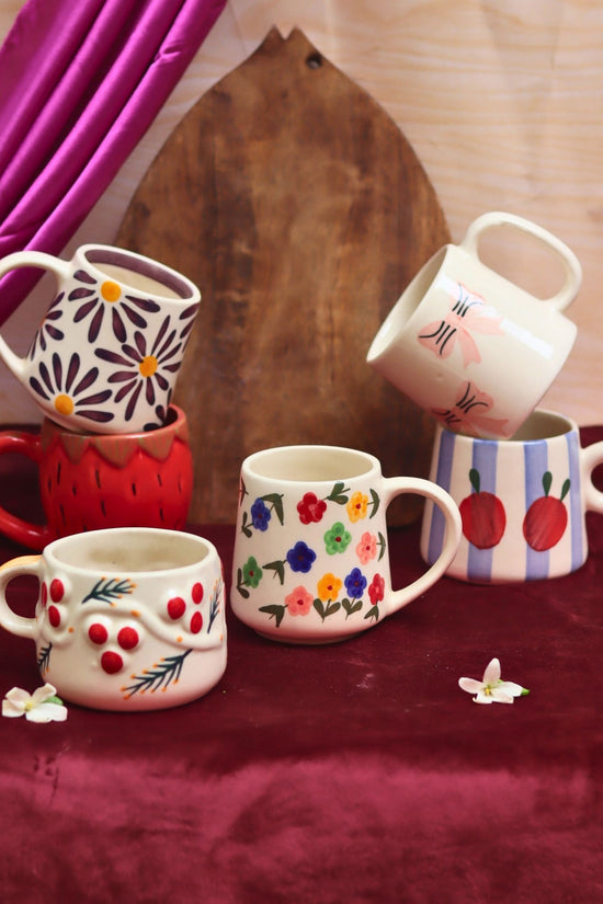 Set of 6 Everyday Essential Mugs (for the price of 5) made by ceramic