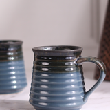 Coffee mug blue color