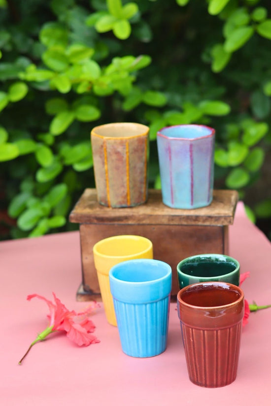 Set of 6 Everyday moment Kulhad (for the price of 5) handmade in India