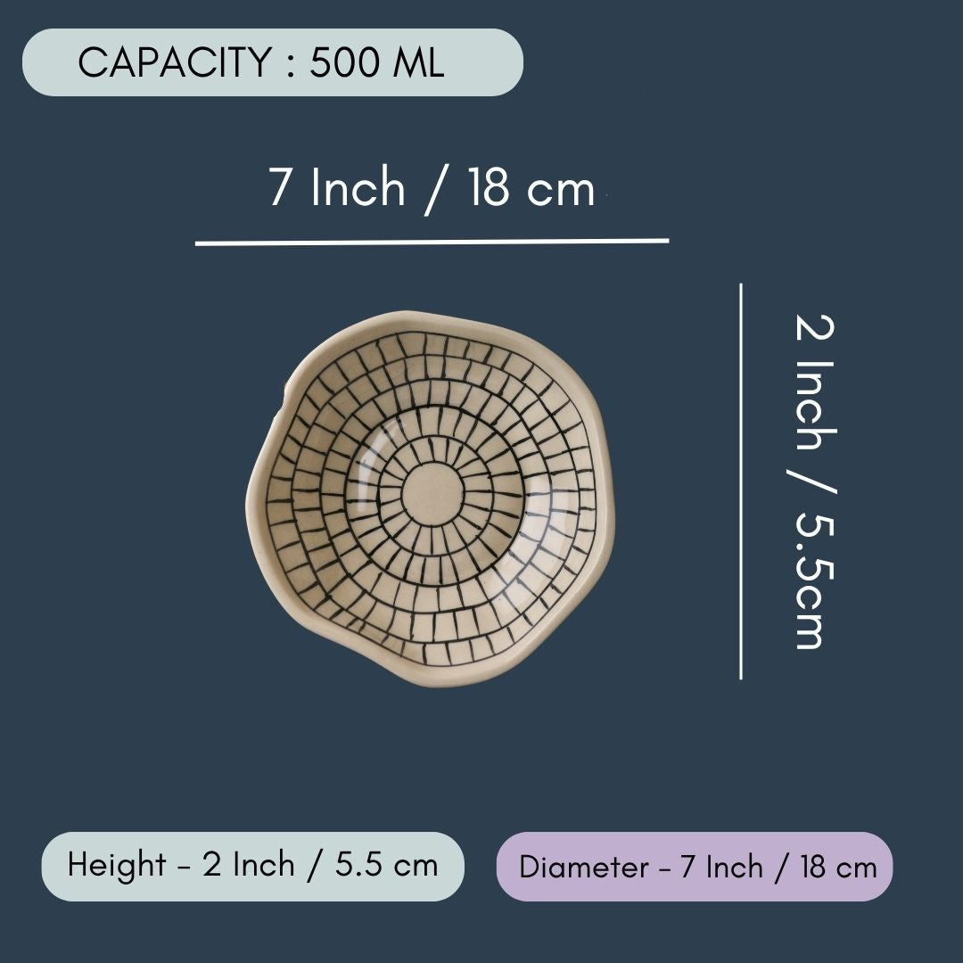 Zebra bowl
